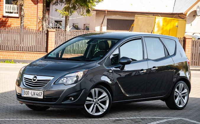 Opel Meriva cena 24900 przebieg: 173500, rok produkcji 2011 z Zagórz małe 742